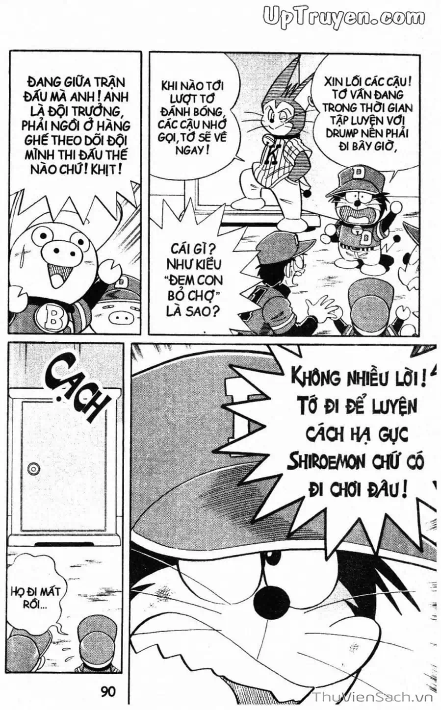 Truyện Tranh Doraemon Bóng Chày trang 3