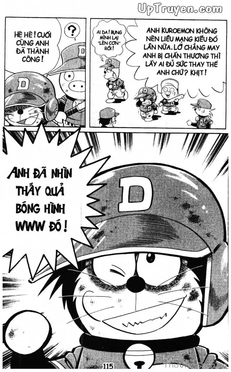 Truyện Tranh Doraemon Bóng Chày trang 3