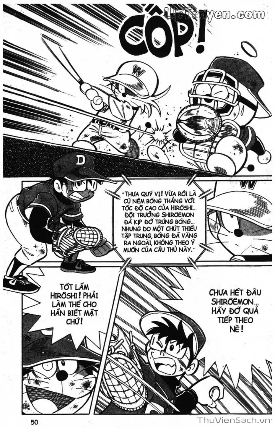 Truyện Tranh Doraemon Bóng Chày trang 3