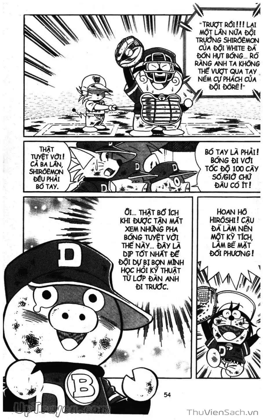 Truyện Tranh Doraemon Bóng Chày trang 3