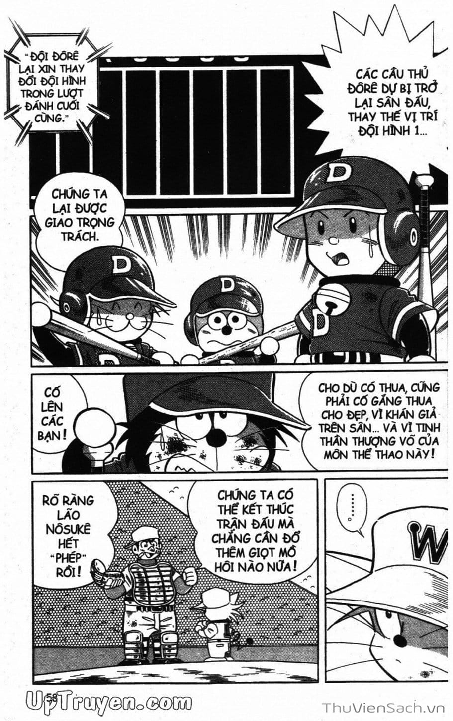 Truyện Tranh Doraemon Bóng Chày trang 3