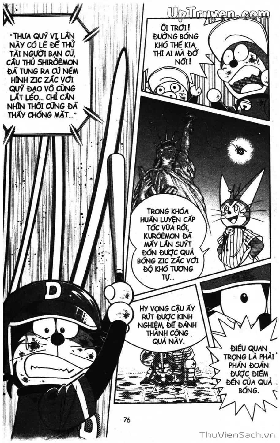 Truyện Tranh Doraemon Bóng Chày trang 3