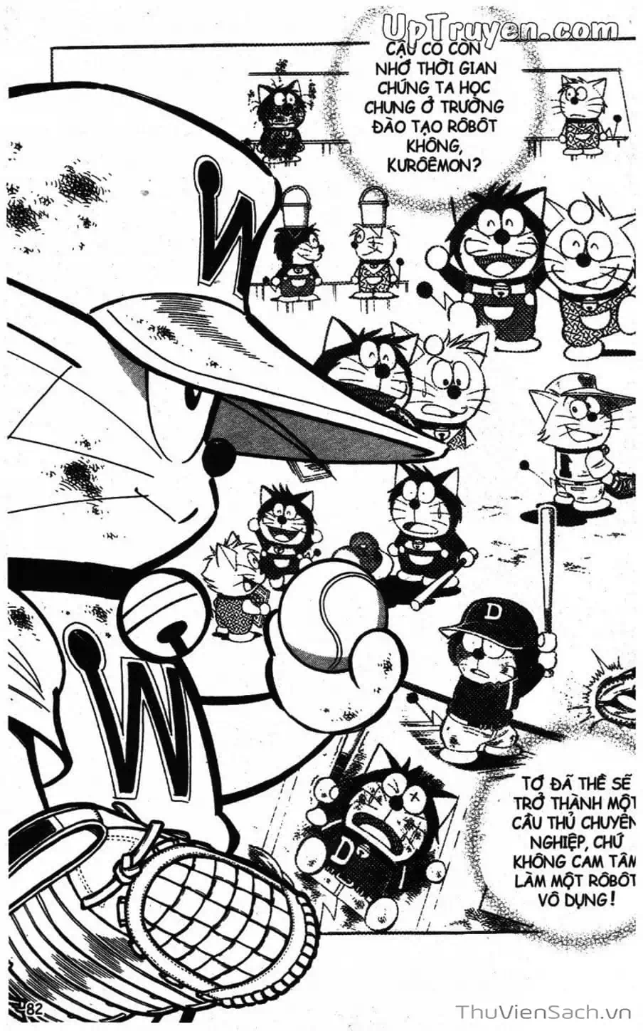 Truyện Tranh Doraemon Bóng Chày trang 3
