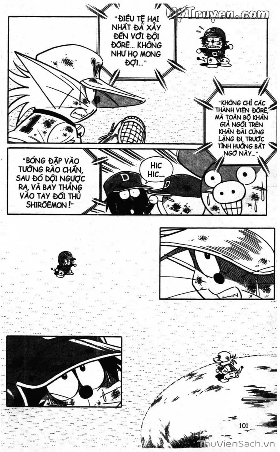 Truyện Tranh Doraemon Bóng Chày trang 3