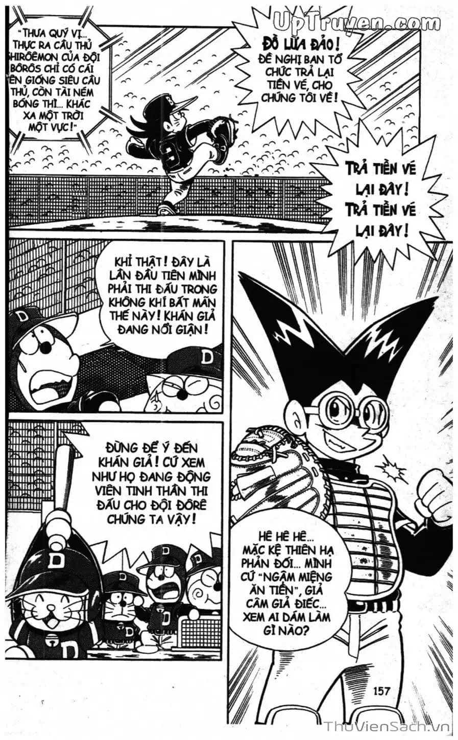 Truyện Tranh Doraemon Bóng Chày trang 3