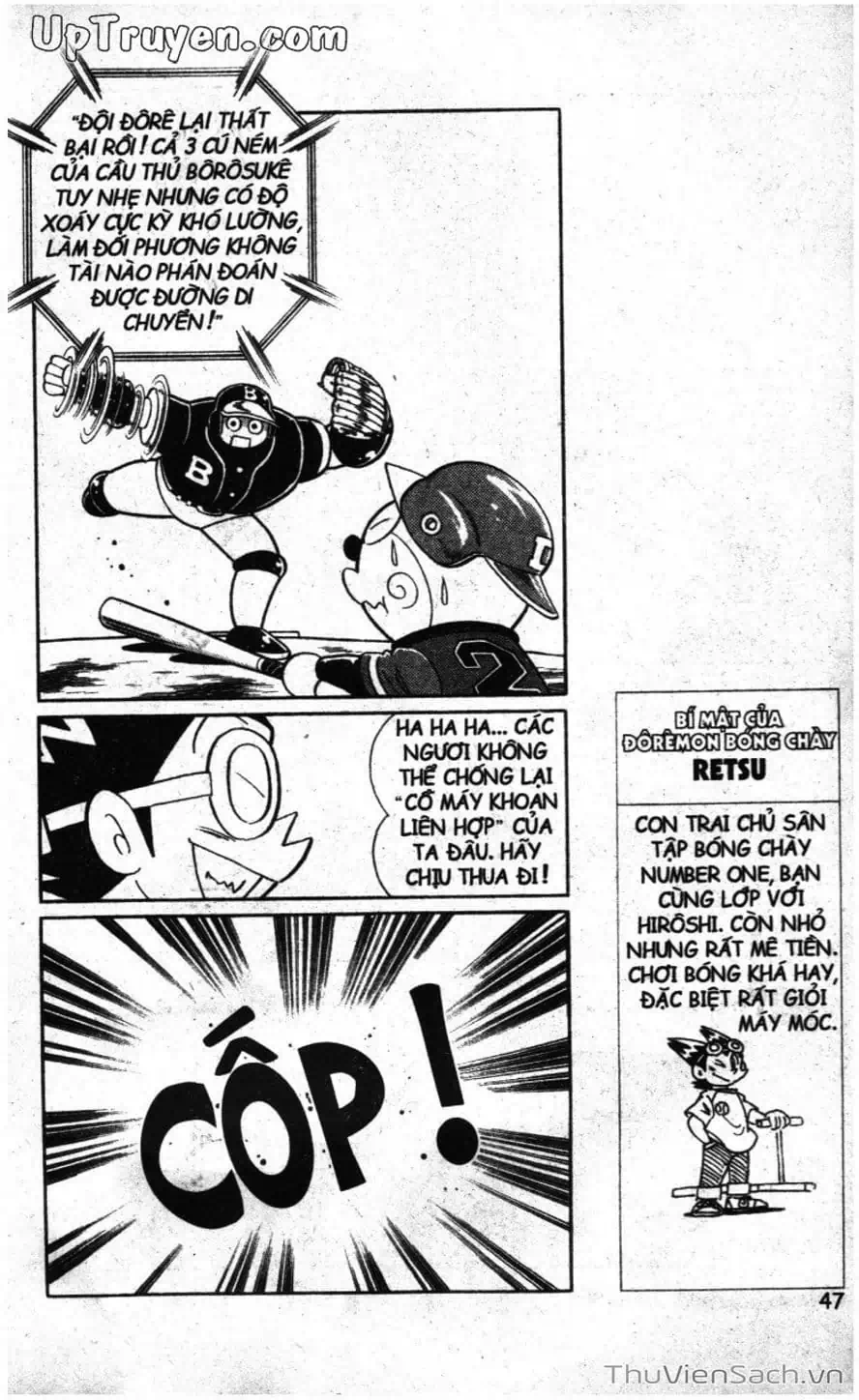 Truyện Tranh Doraemon Bóng Chày trang 3
