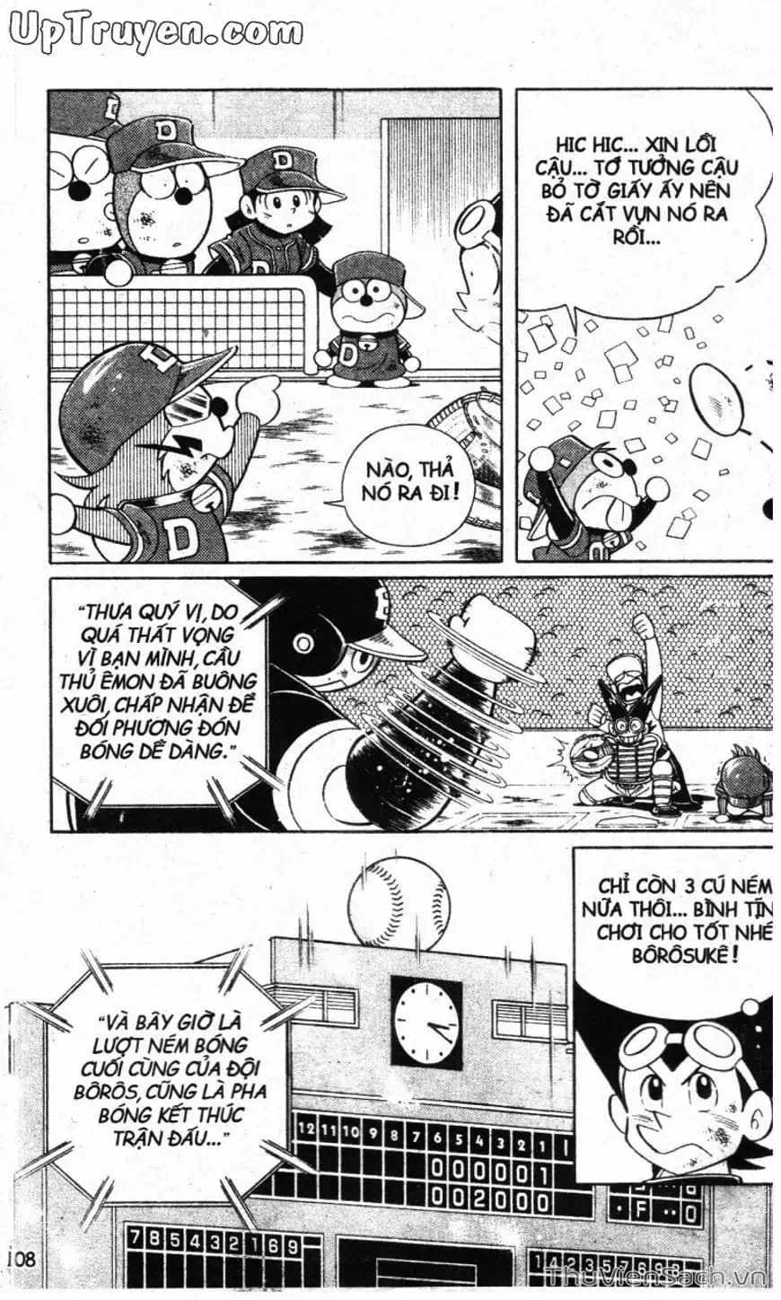 Truyện Tranh Doraemon Bóng Chày trang 3