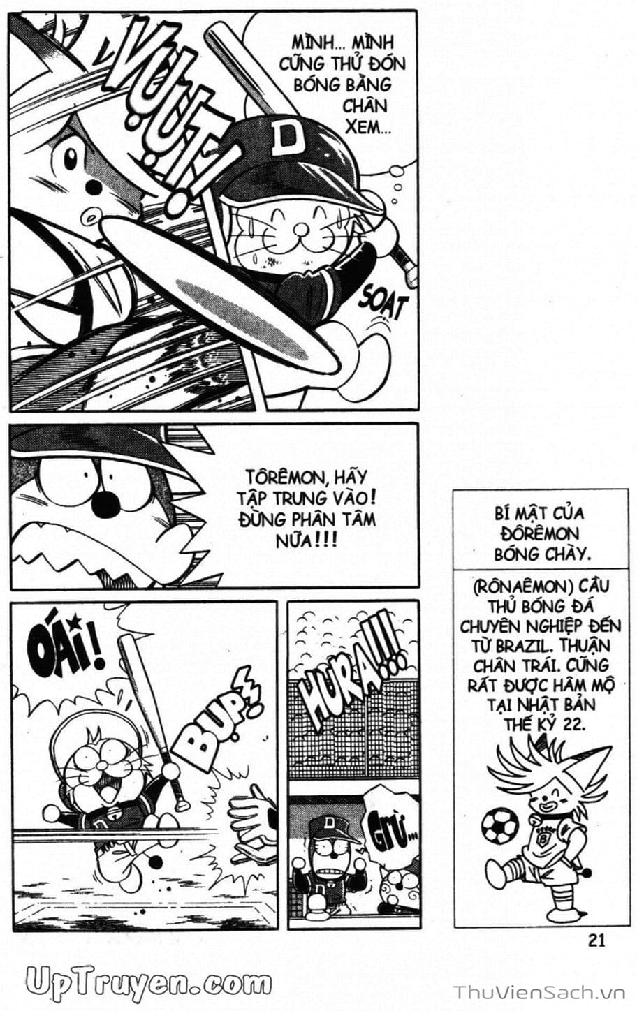 Truyện Tranh Doraemon Bóng Chày trang 3