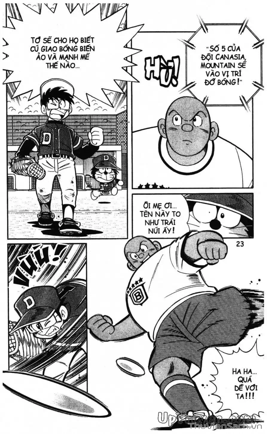 Truyện Tranh Doraemon Bóng Chày trang 3