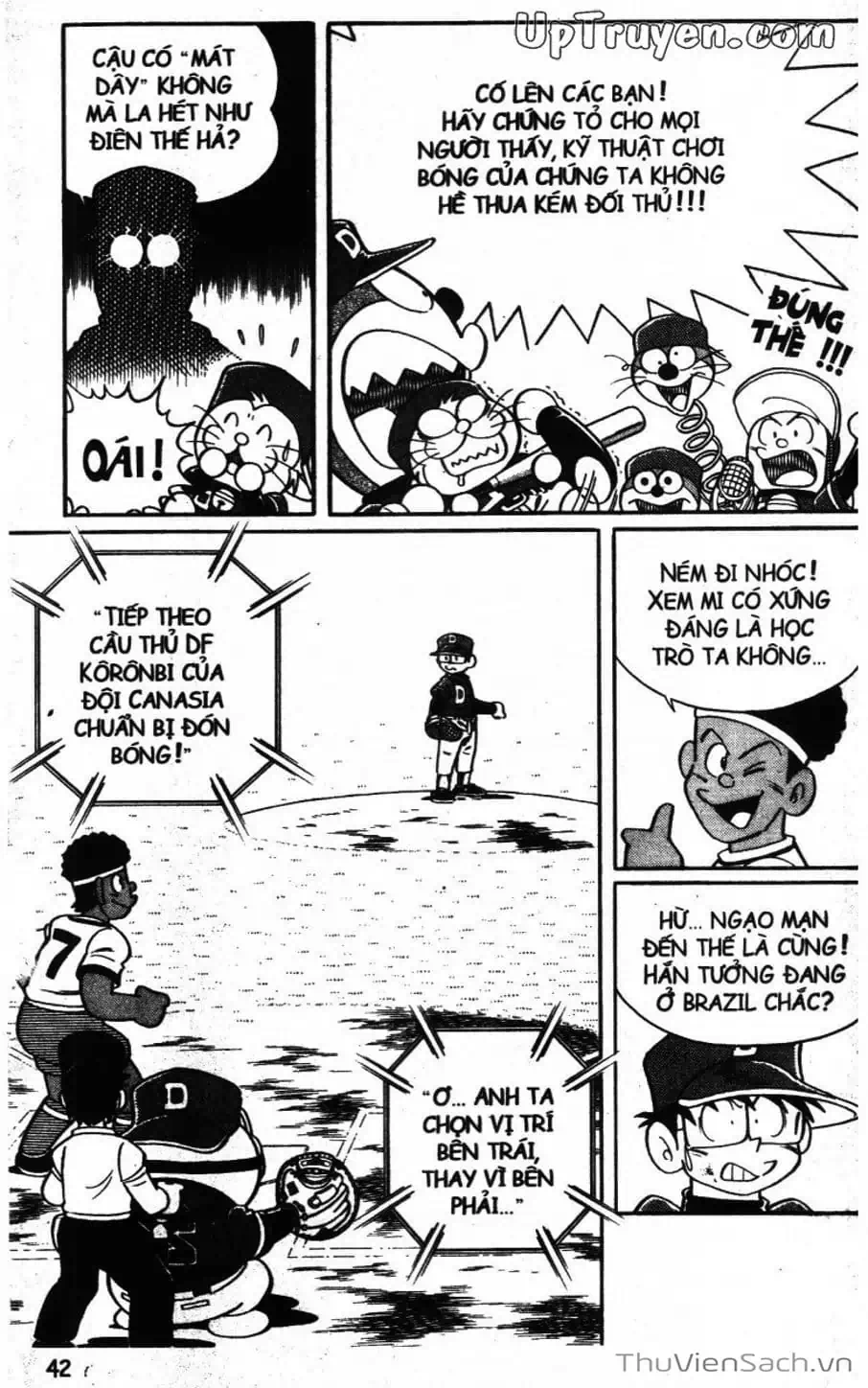 Truyện Tranh Doraemon Bóng Chày trang 3