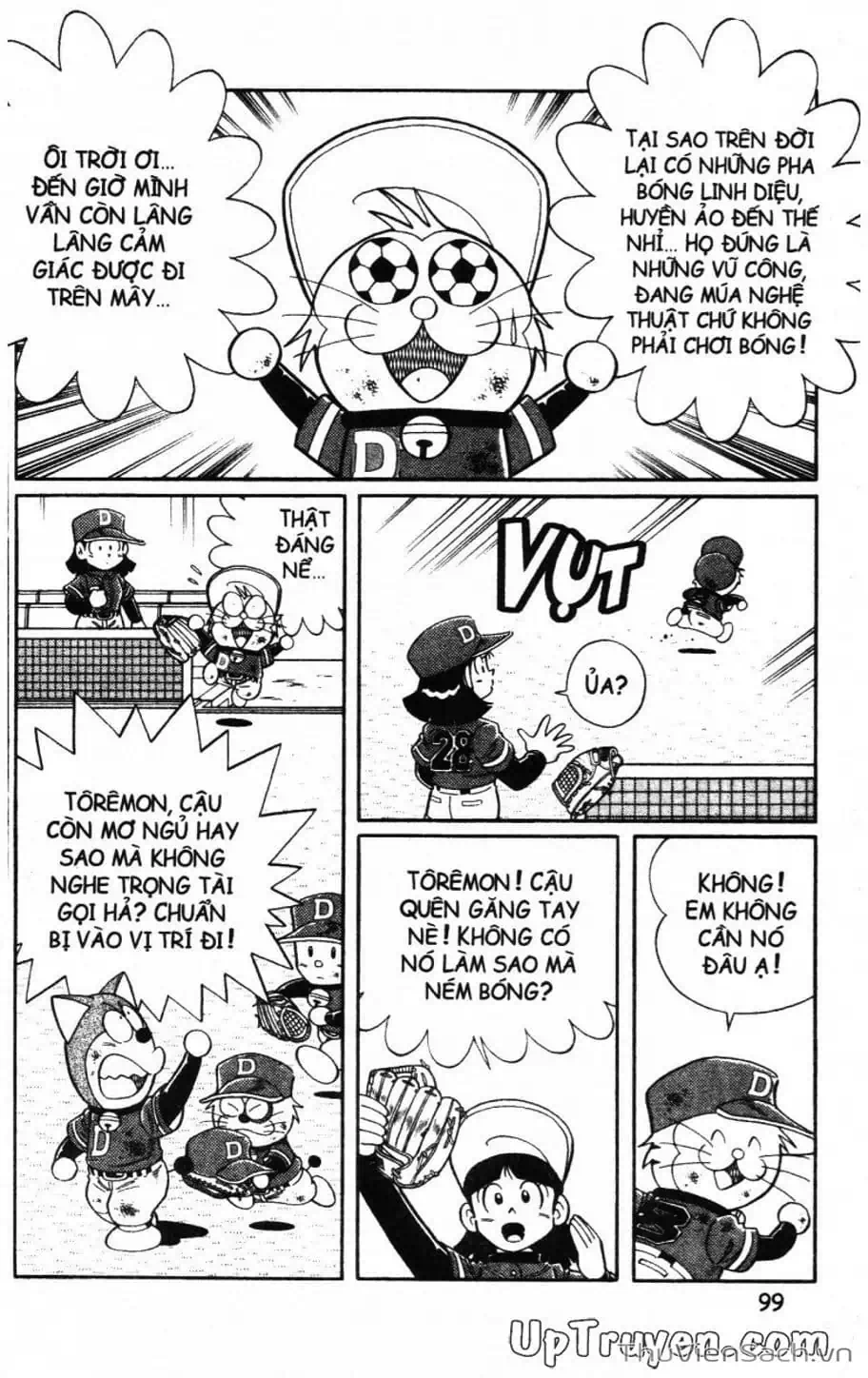 Truyện Tranh Doraemon Bóng Chày trang 3