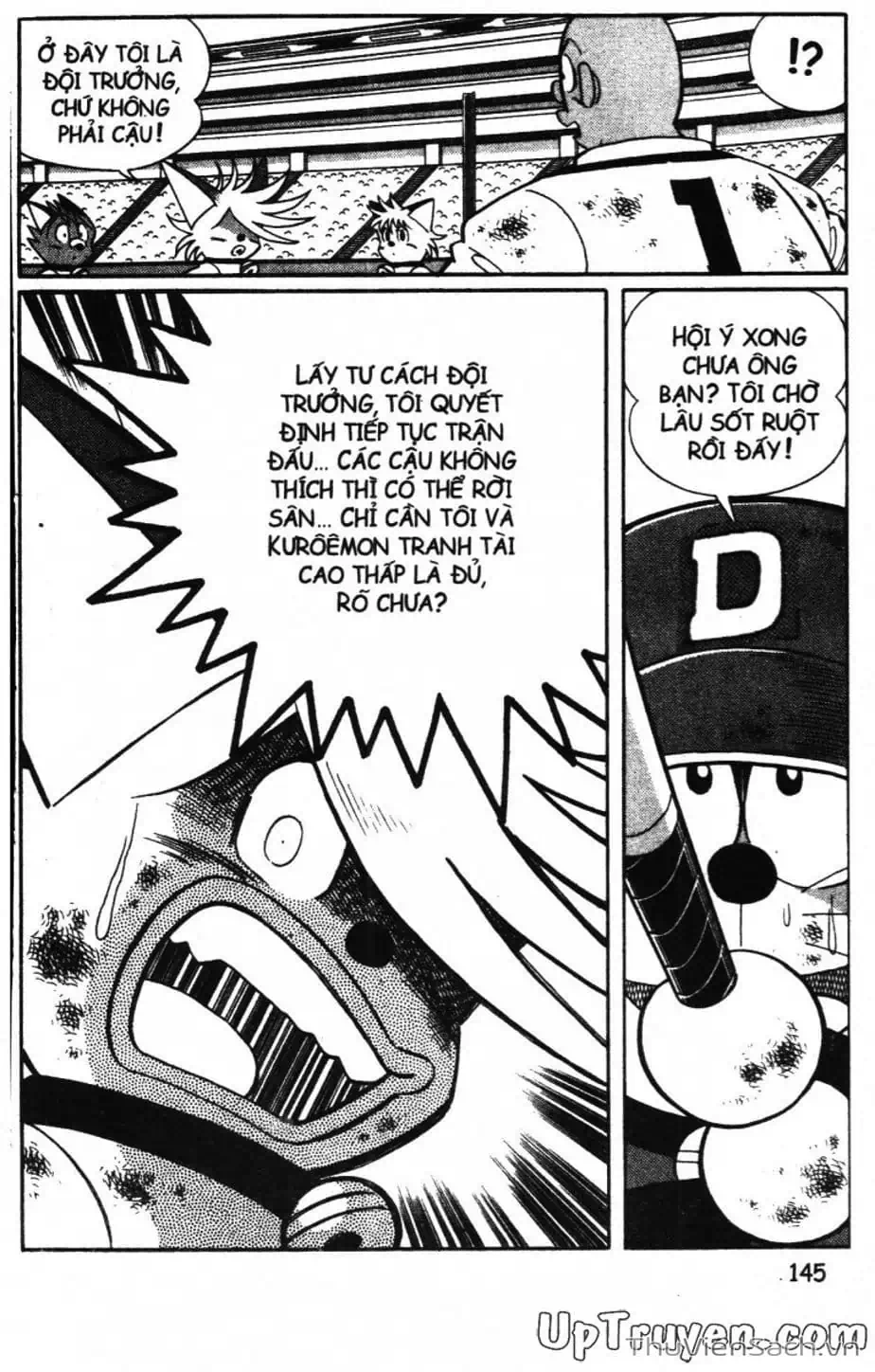 Truyện Tranh Doraemon Bóng Chày trang 3