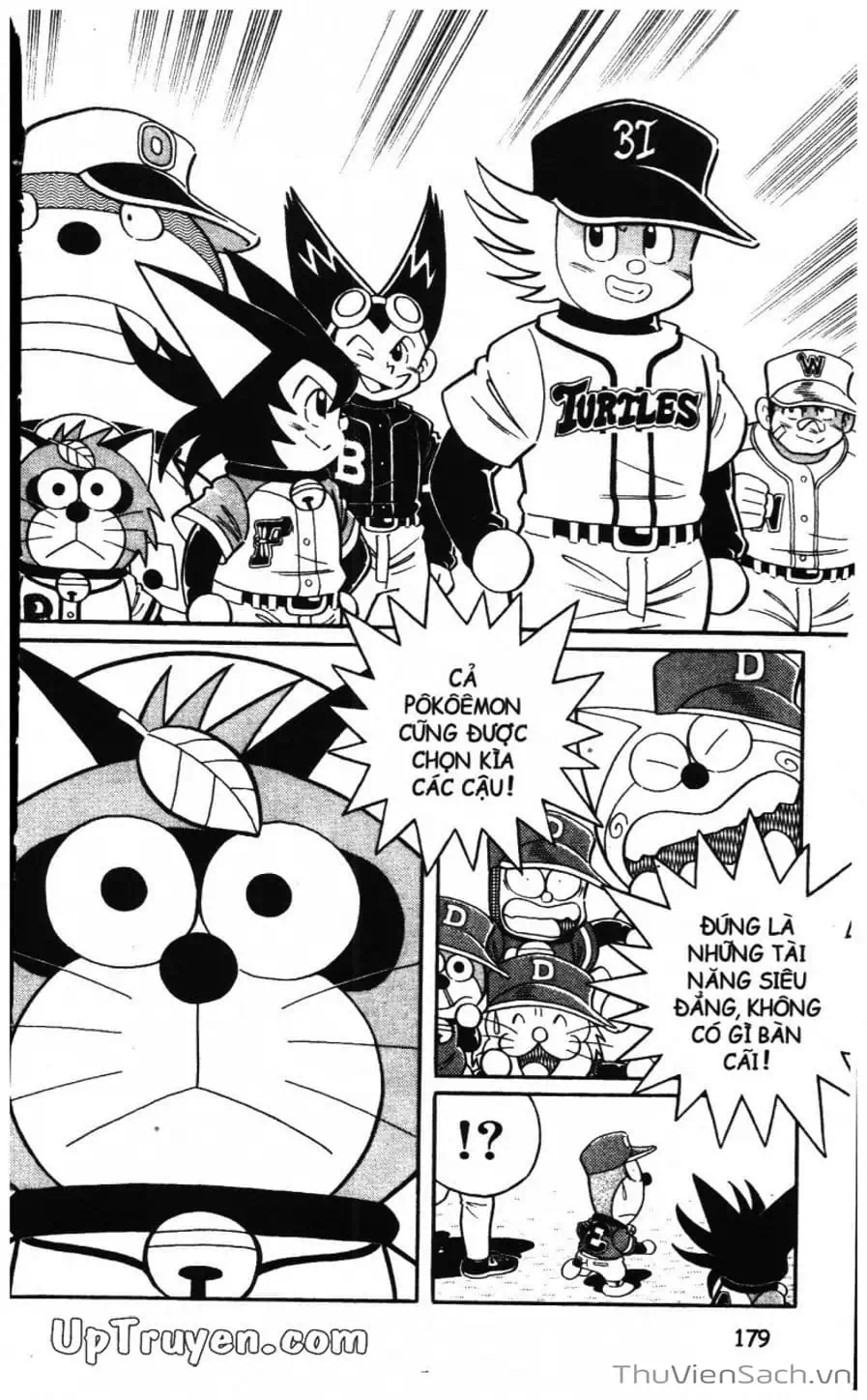 Truyện Tranh Doraemon Bóng Chày trang 3