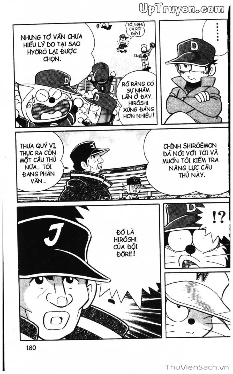 Truyện Tranh Doraemon Bóng Chày trang 3