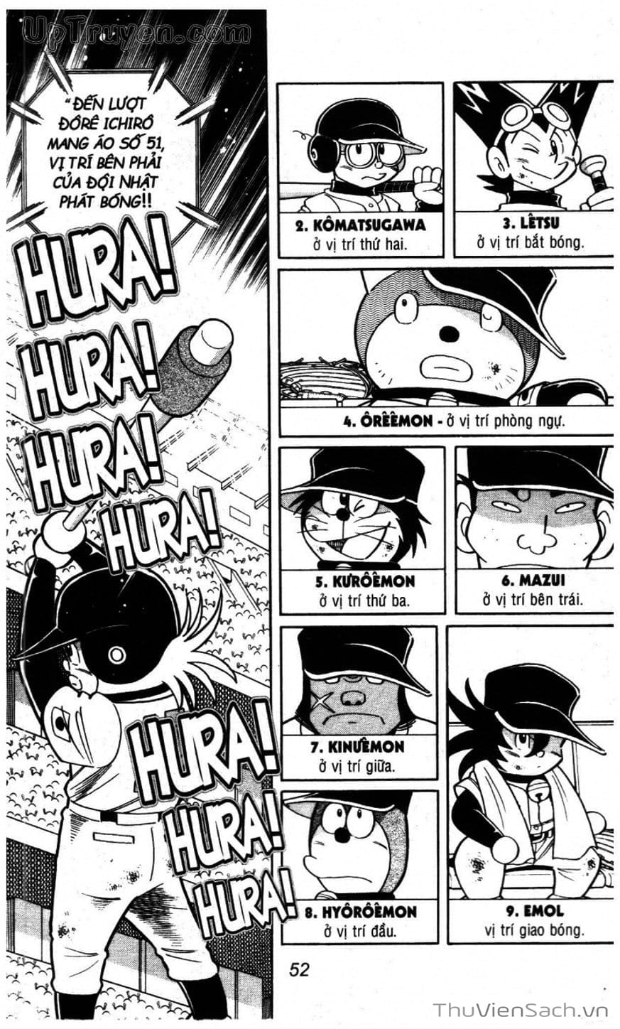Truyện Tranh Doraemon Bóng Chày trang 3