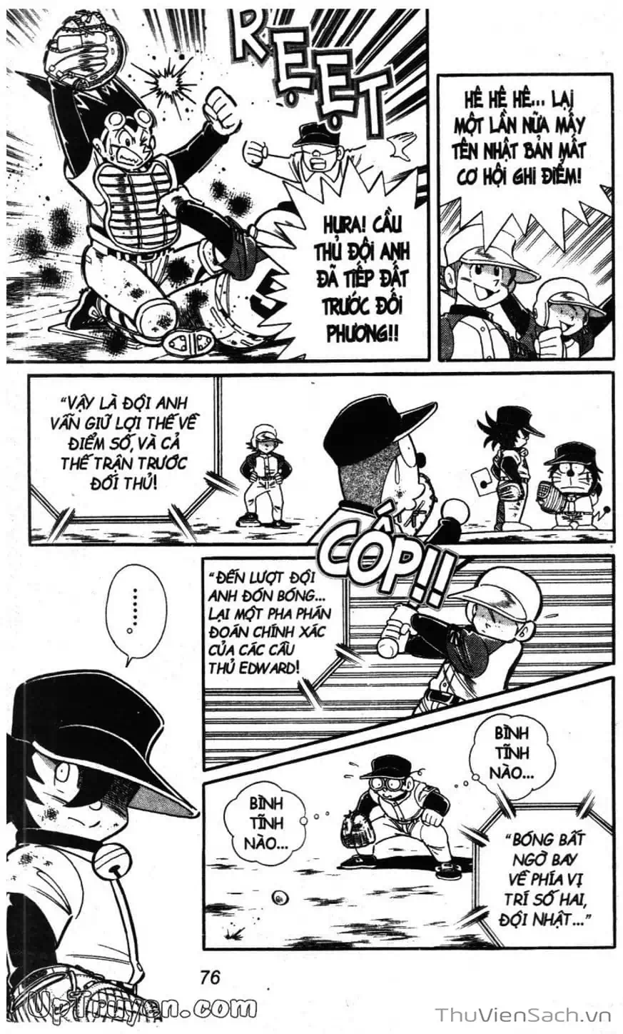 Truyện Tranh Doraemon Bóng Chày trang 3