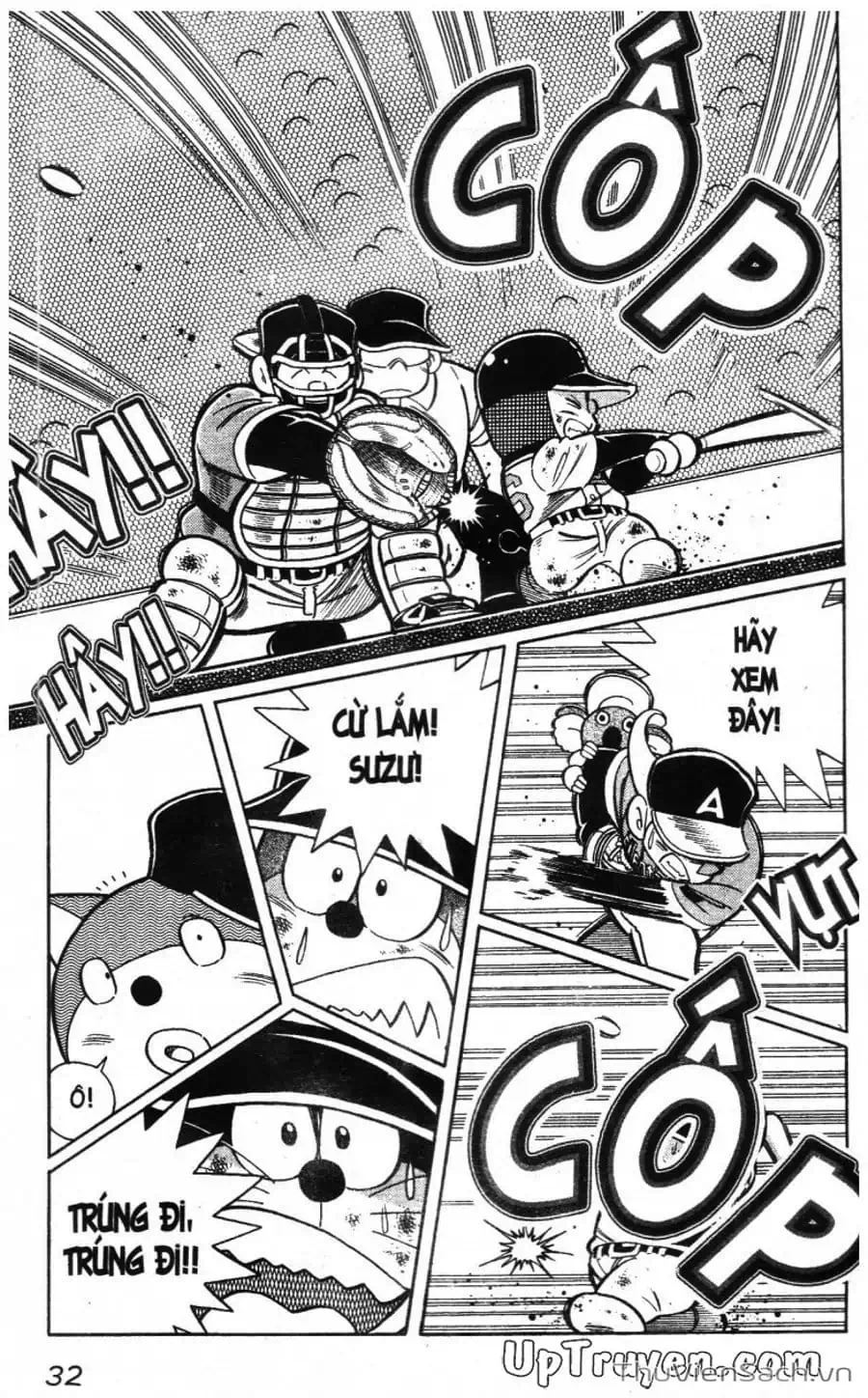 Truyện Tranh Doraemon Bóng Chày trang 3