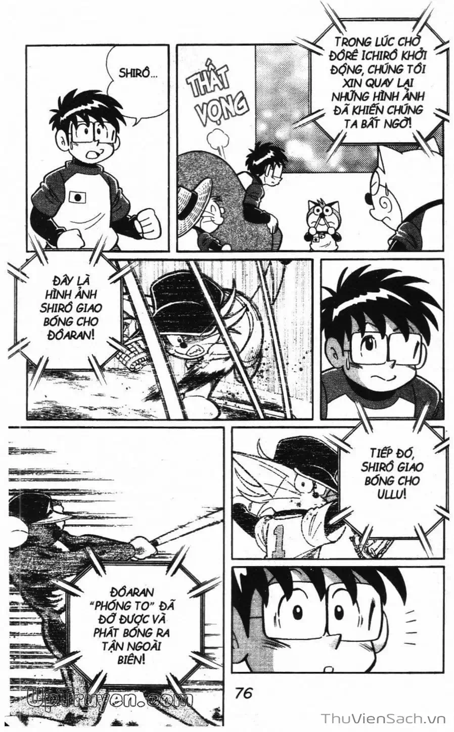 Truyện Tranh Doraemon Bóng Chày trang 3