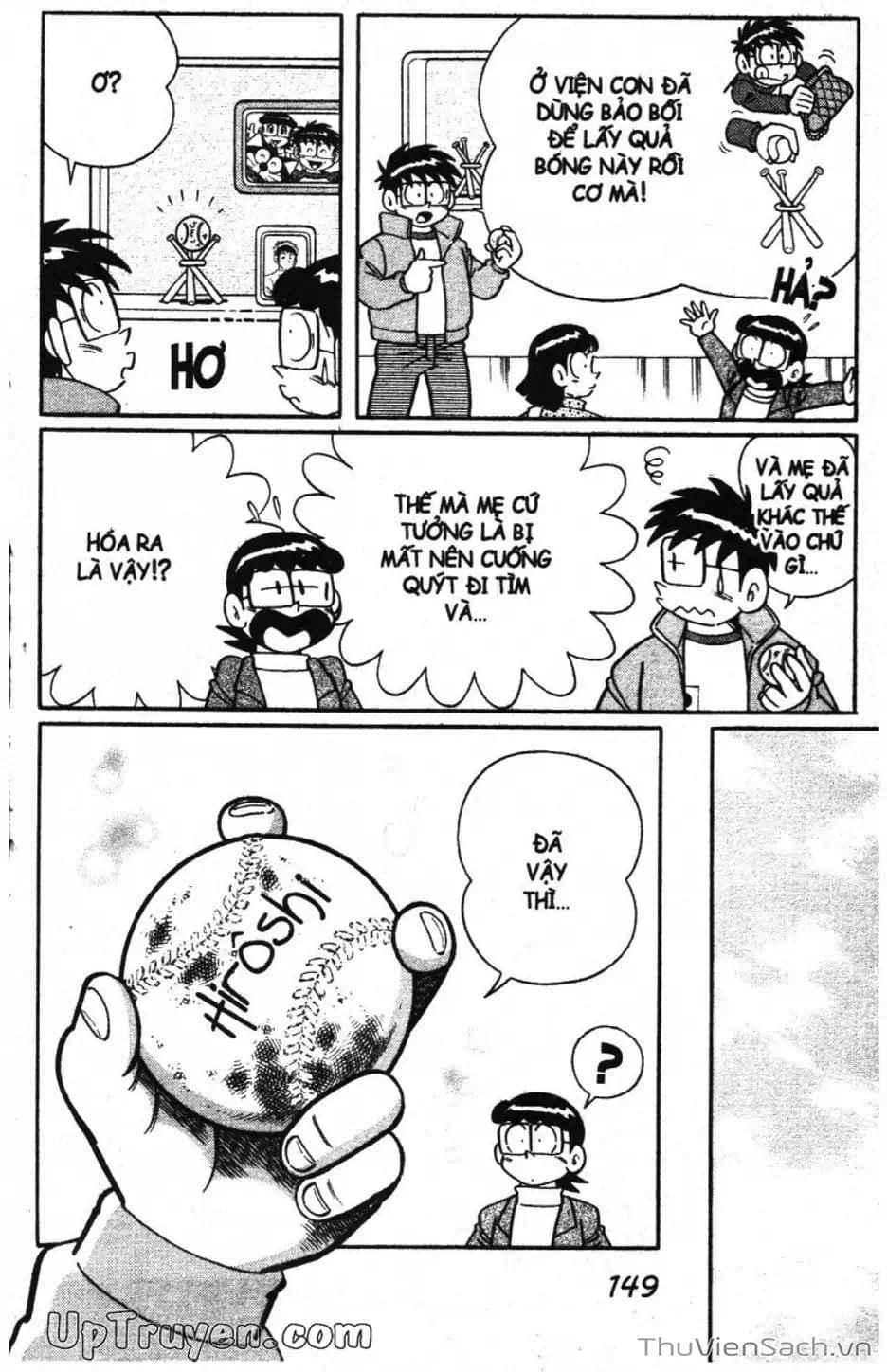 Truyện Tranh Doraemon Bóng Chày trang 3
