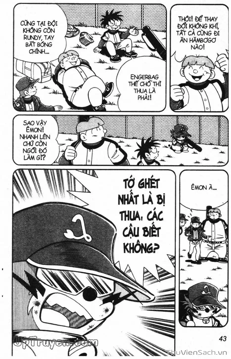 Truyện Tranh Doraemon Bóng Chày trang 3