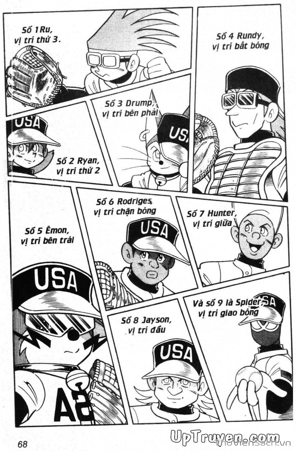 Truyện Tranh Doraemon Bóng Chày trang 3