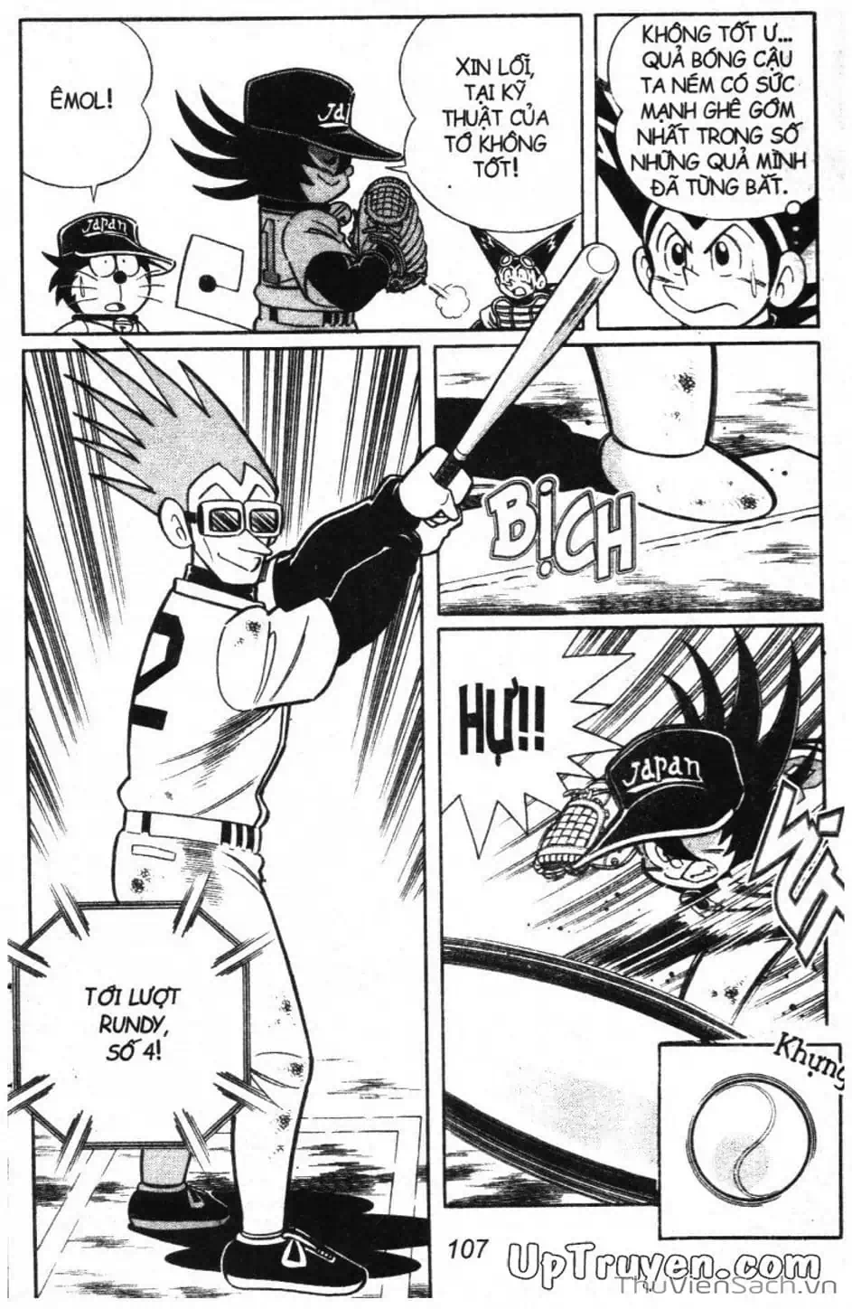 Truyện Tranh Doraemon Bóng Chày trang 3