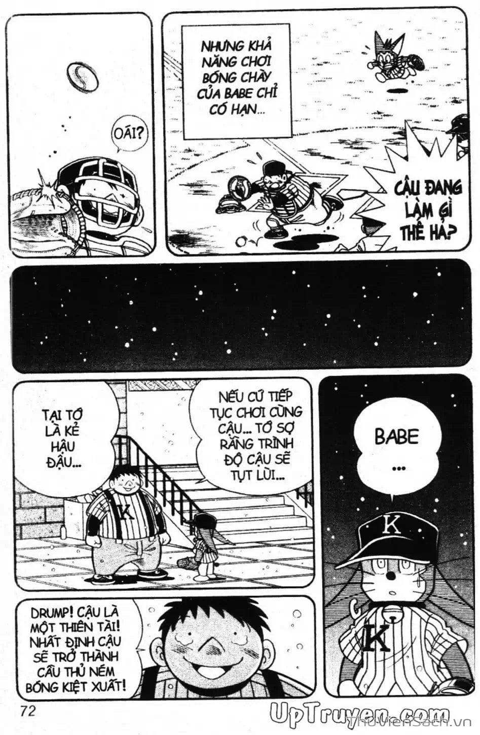 Truyện Tranh Doraemon Bóng Chày trang 3