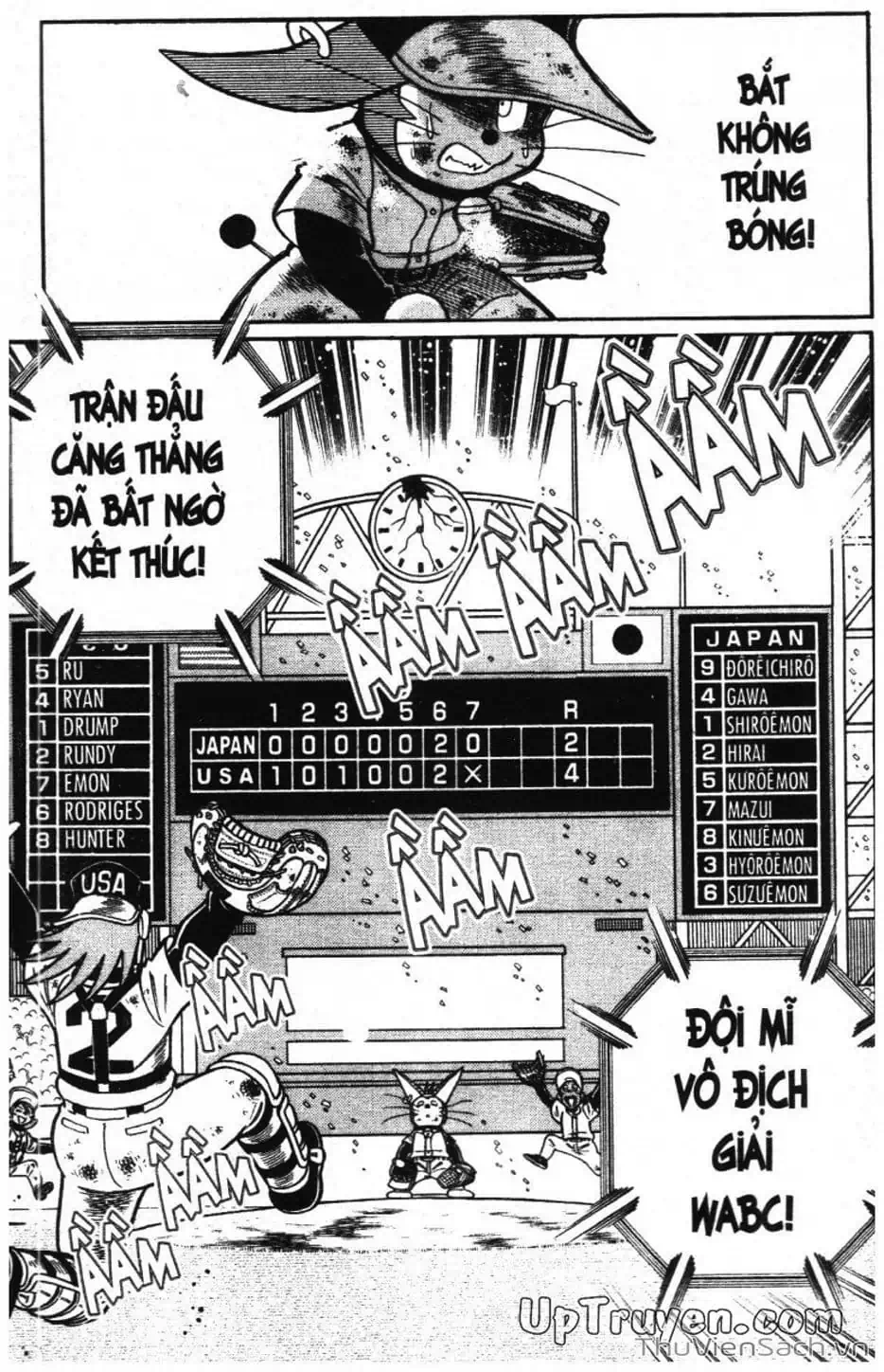 Truyện Tranh Doraemon Bóng Chày trang 3