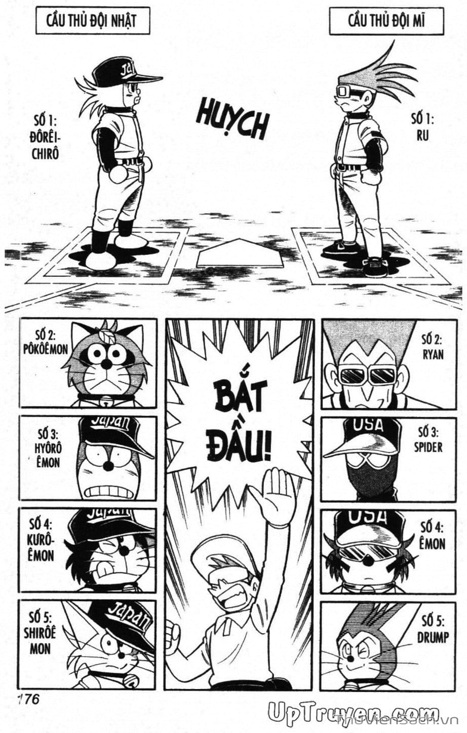 Truyện Tranh Doraemon Bóng Chày trang 3