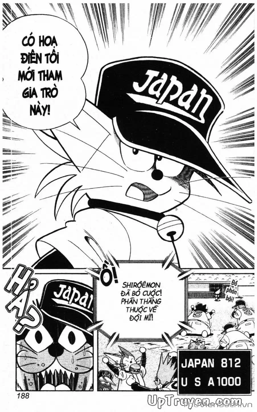 Truyện Tranh Doraemon Bóng Chày trang 3