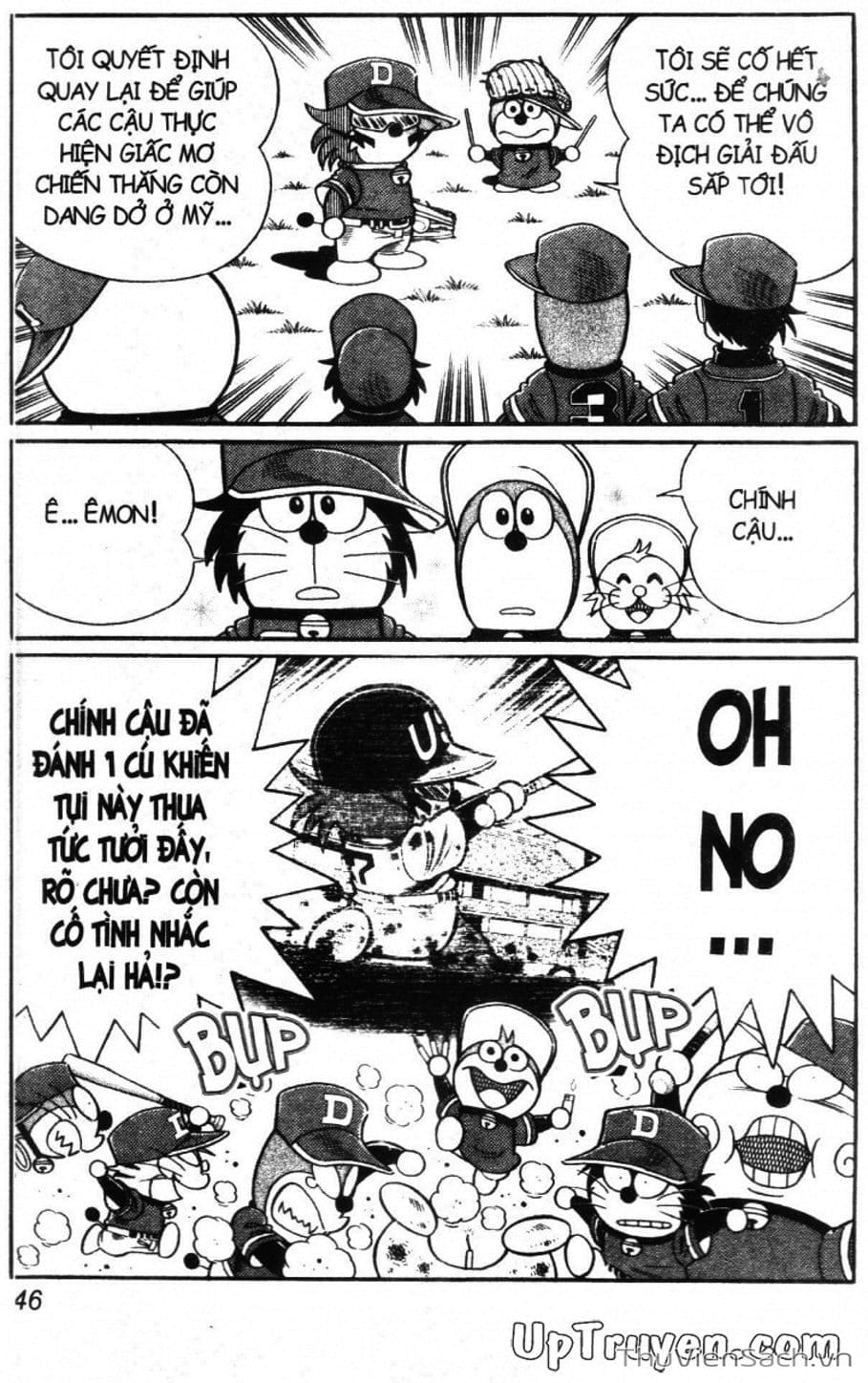 Truyện Tranh Doraemon Bóng Chày trang 3