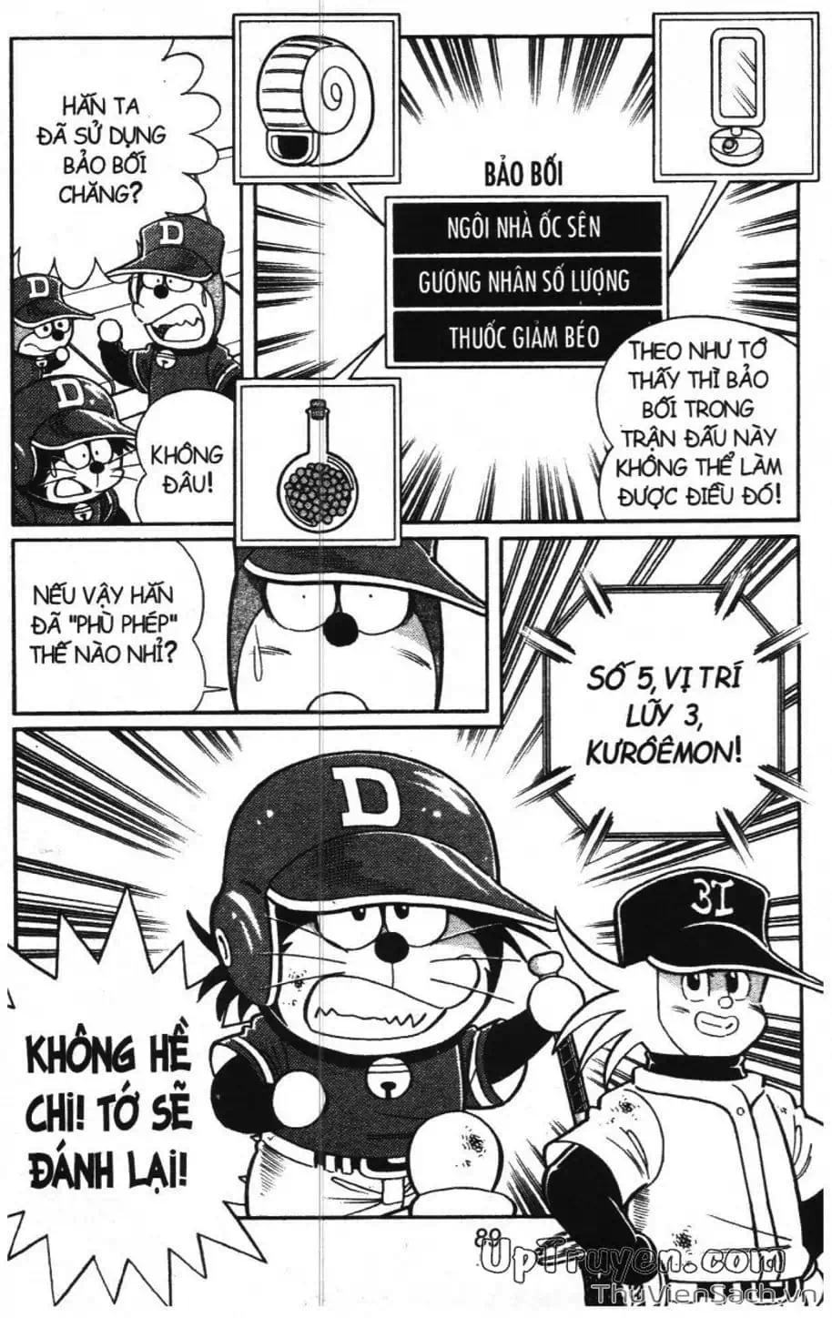 Truyện Tranh Doraemon Bóng Chày trang 3