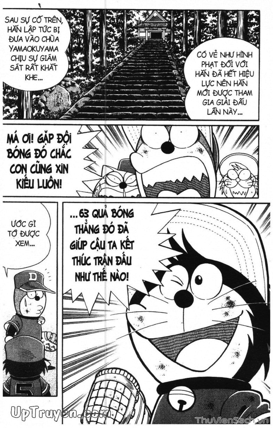 Truyện Tranh Doraemon Bóng Chày trang 3