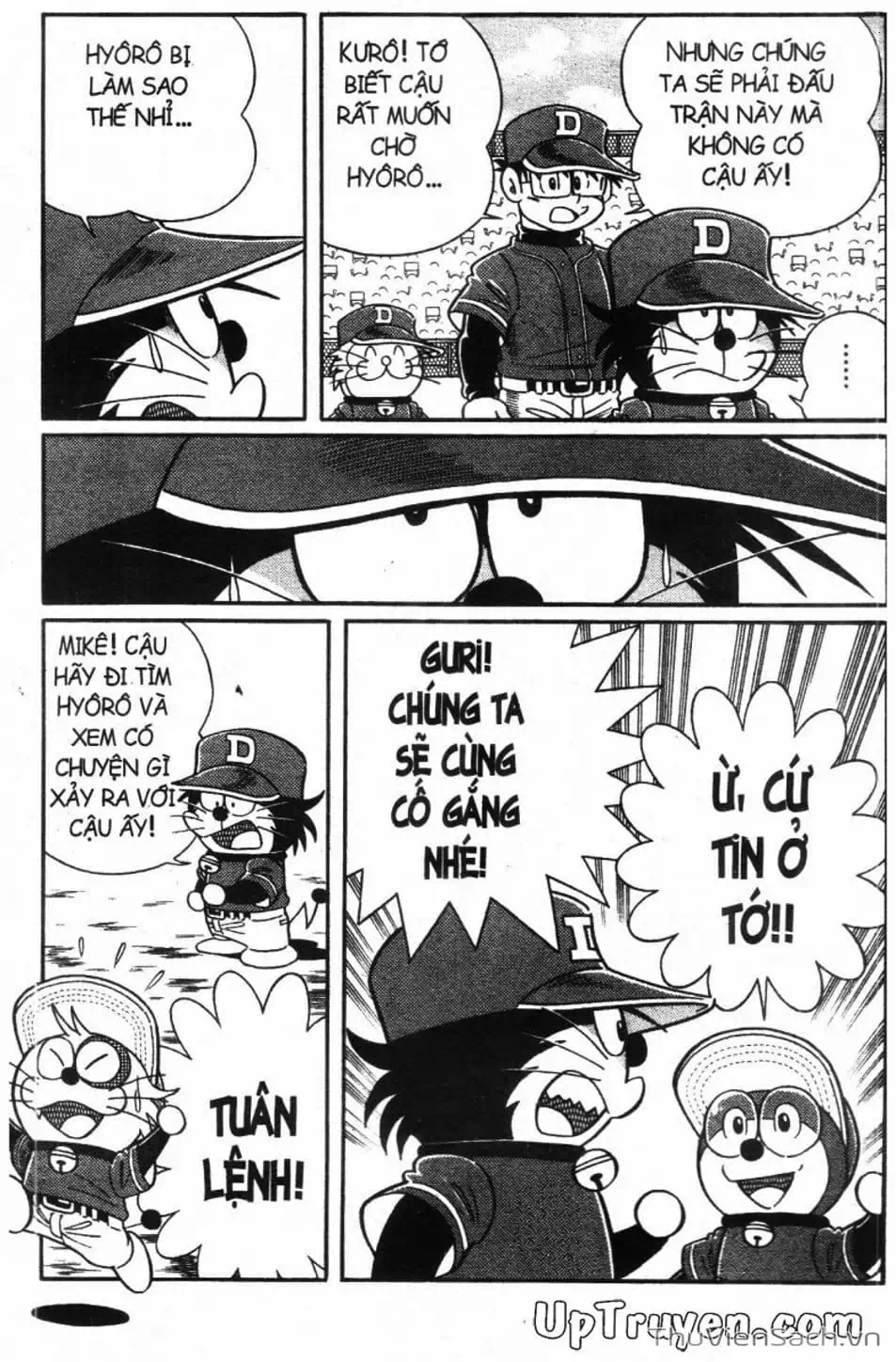 Truyện Tranh Doraemon Bóng Chày trang 3