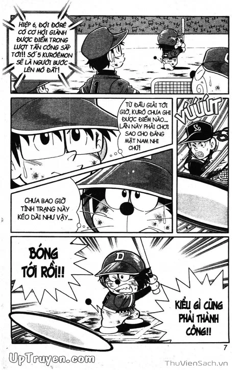 Truyện Tranh Doraemon Bóng Chày trang 3