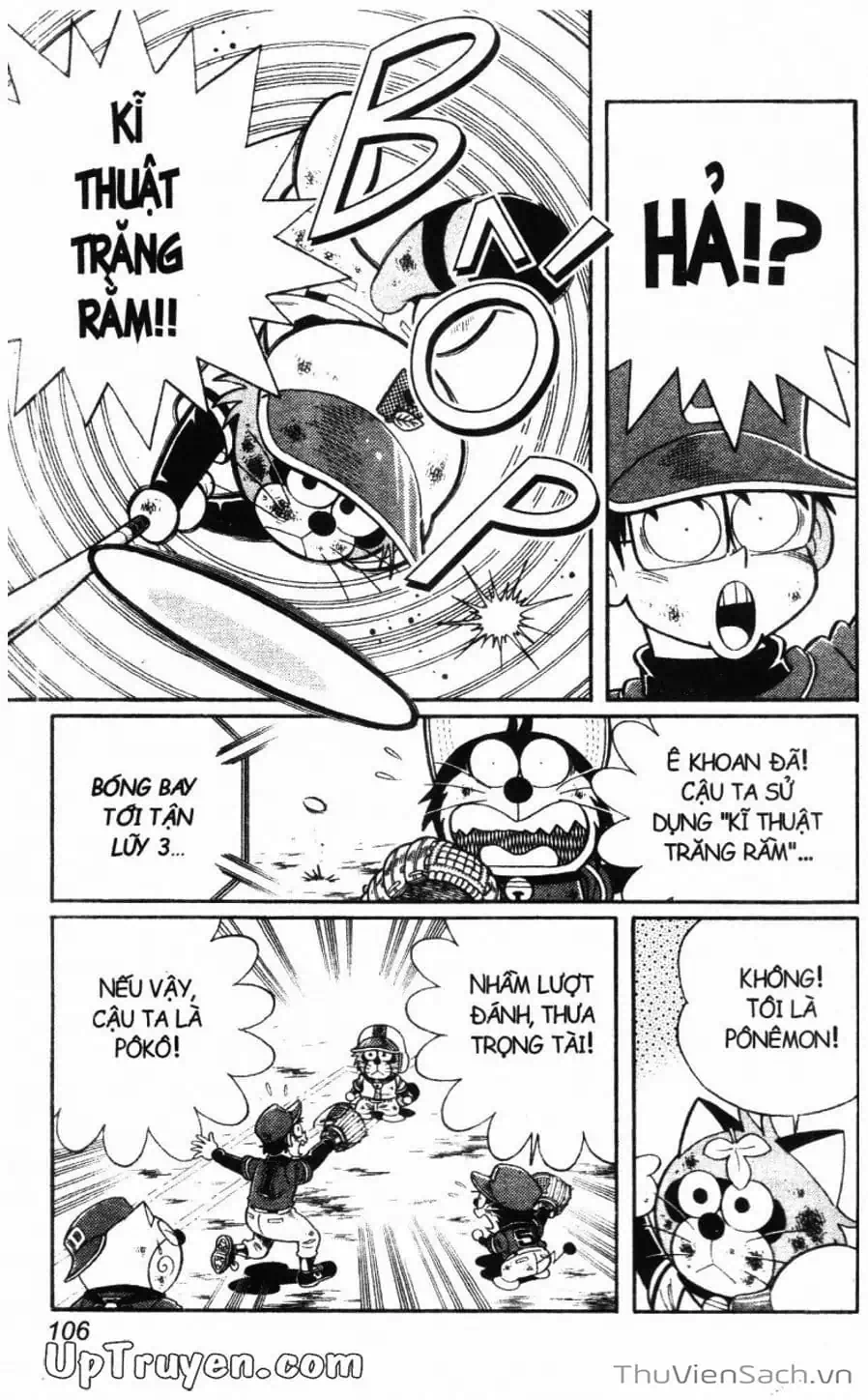 Truyện Tranh Doraemon Bóng Chày trang 3