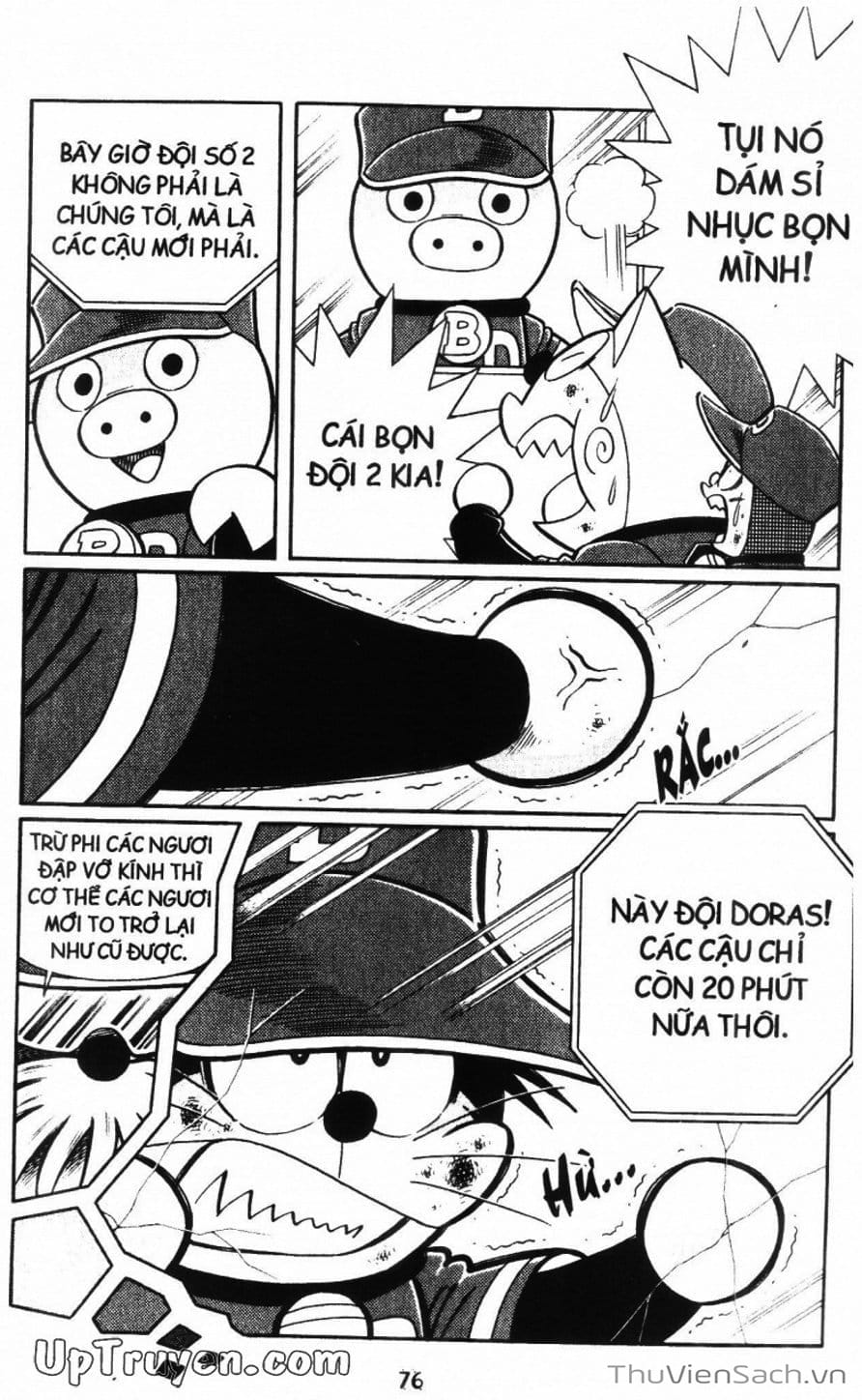 Truyện Tranh Doraemon Bóng Chày trang 3
