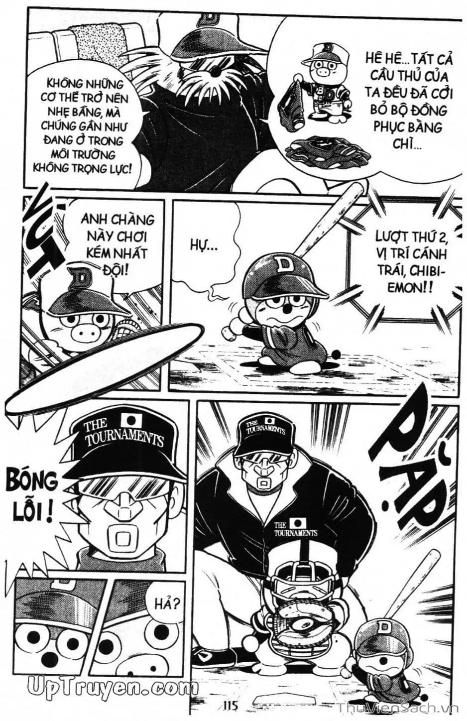 Truyện Tranh Doraemon Bóng Chày trang 3