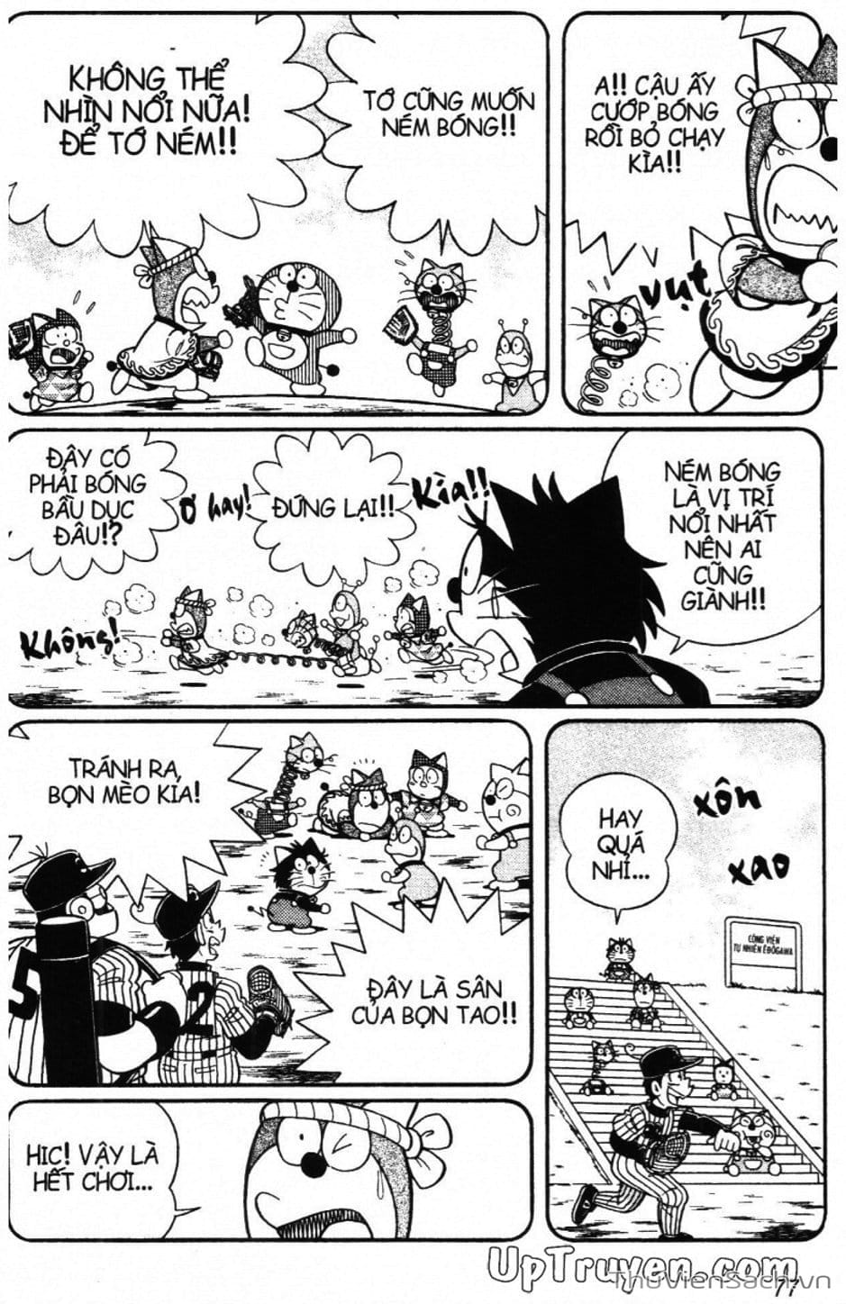 Truyện Tranh Doraemon Bóng Chày trang 3