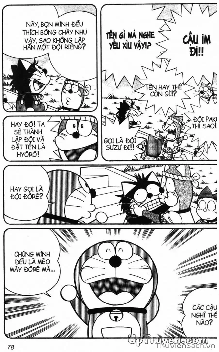 Truyện Tranh Doraemon Bóng Chày trang 3