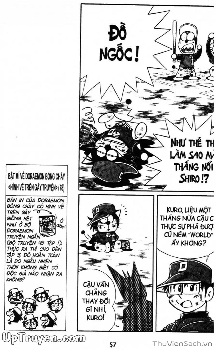Truyện Tranh Doraemon Bóng Chày trang 3
