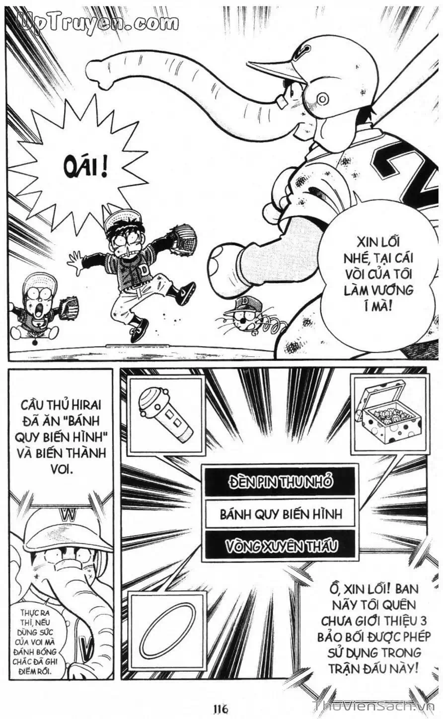 Truyện Tranh Doraemon Bóng Chày trang 3