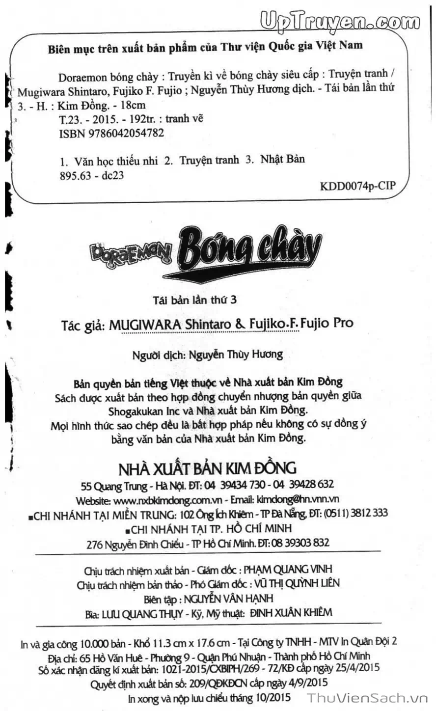 Truyện Tranh Doraemon Bóng Chày trang 3