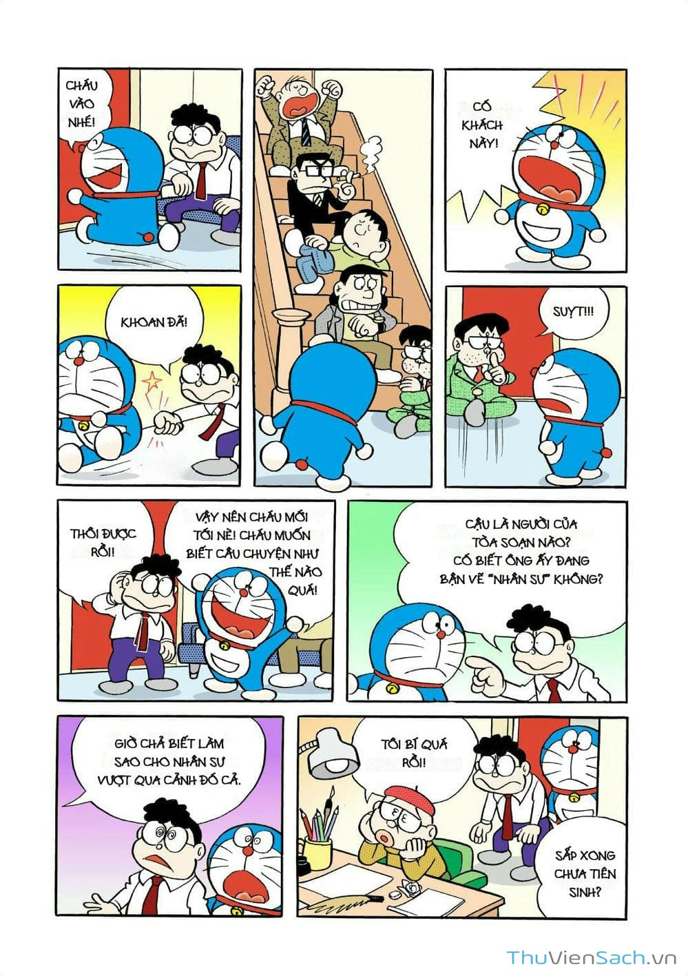 Truyện Tranh Doraemon Đại Tuyển Tập trang 5