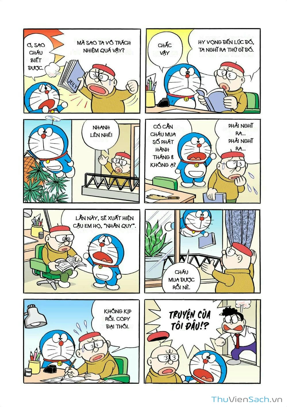 Truyện Tranh Doraemon Đại Tuyển Tập trang 5