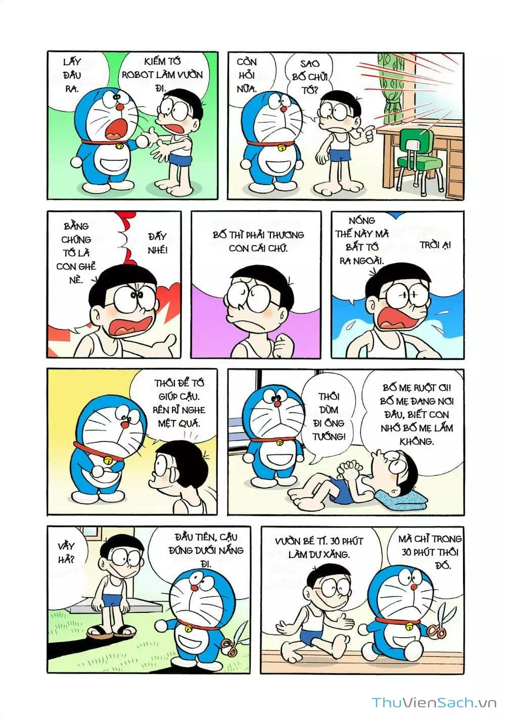 Truyện Tranh Doraemon Đại Tuyển Tập trang 5