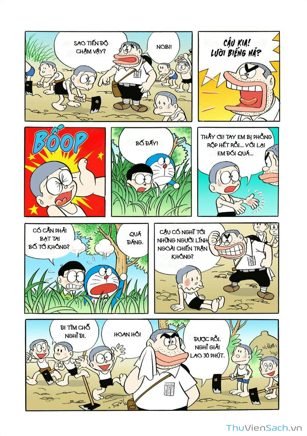 Truyện Tranh Doraemon Đại Tuyển Tập trang 134