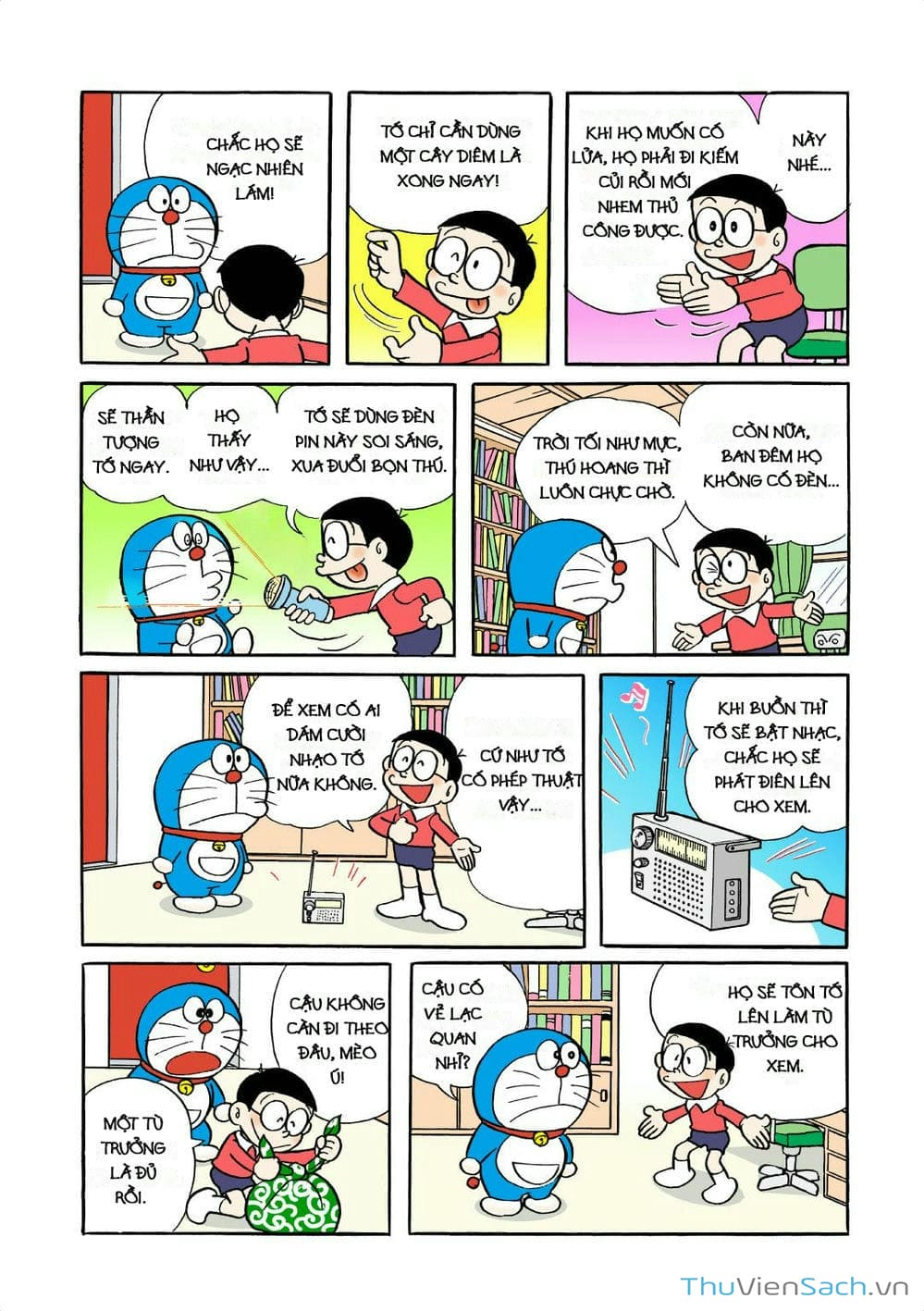 Truyện Tranh Doraemon Đại Tuyển Tập trang 181