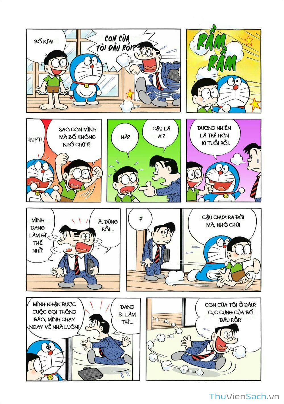 Truyện Tranh Doraemon Đại Tuyển Tập trang 196