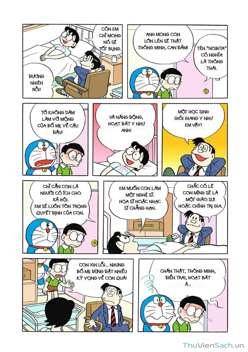 Truyện Tranh Doraemon Đại Tuyển Tập trang 200